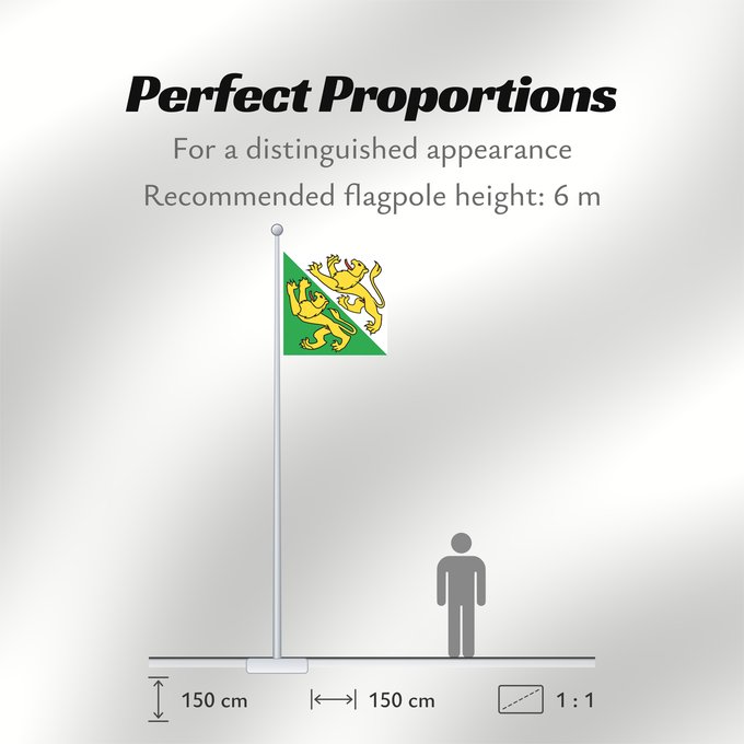 Flag Proportions: Canton of Thurgau	Thurgau	canton de Thurgovie	cantón de Turgovia	Canton of Thurgau in Switzerland