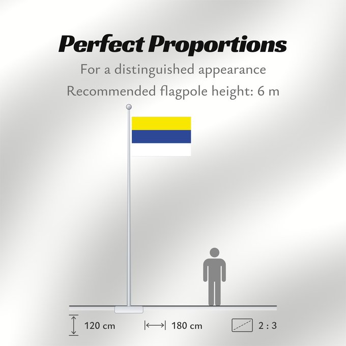Flag Proportions: Ovalle, Chile	Ovalle
