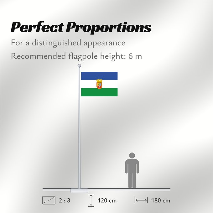 Flag Proportions: Santa Juana	Santa Juana, Chile