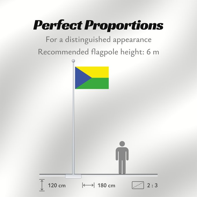 Flag Proportions: Buenavista, Quindío