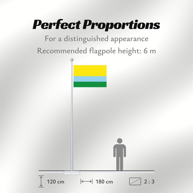 Flag Proportions: El Roble Sucre El Roble (Sucre) Municipio de El Roble Sucre
