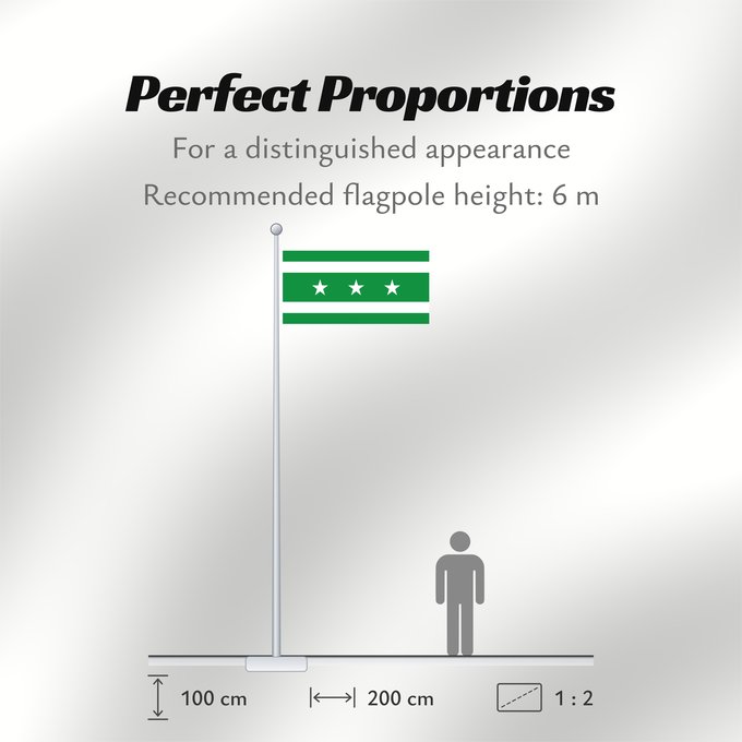Flag Proportions: Encino Santander Encino (Santander) Municipio de Encino Santander