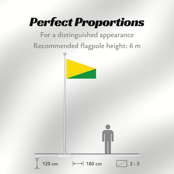 Flag Proportions: Garzón Huila Garzón (Huila) Municipio de Garzón Huila