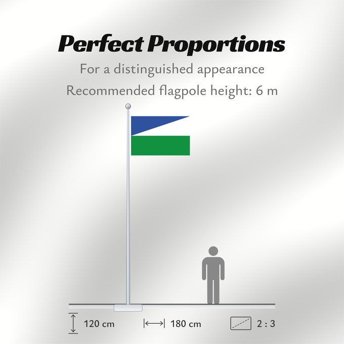 Flag Proportions: González Cesar González (Cesar) Municipio de González Cesar