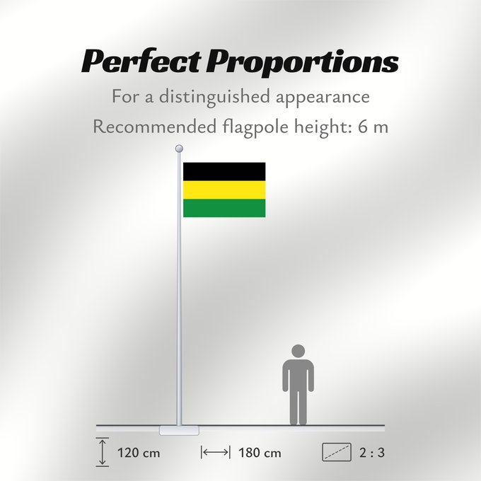 Flag Proportions: Guachené Cauca Guachené (Cauca) Municipio de Guachené Cauca