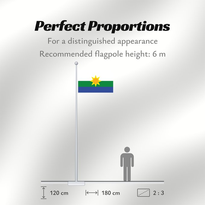 Flag Proportions: Leticia  Colombia	Leticia	Municipio de Leticia  Amazonas - Colombia