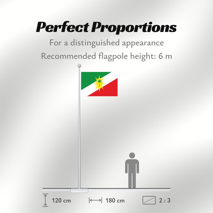 Flag Proportions: Roncesvalles Tolima Roncesvalles (Tolima) Municipio de Roncesvalles Tolima