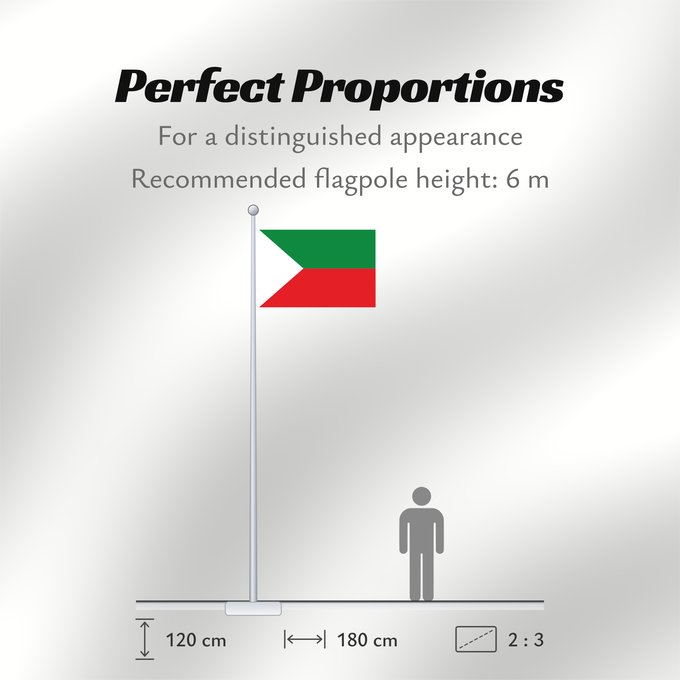 Flag Proportions: Santa Rosa de Viterbo Municipio de Santa Rosa de Viterbo Boyacá