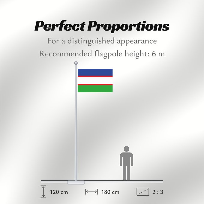 Flag Proportions: Santiago de Cali Santiago de Cali, Colombia
