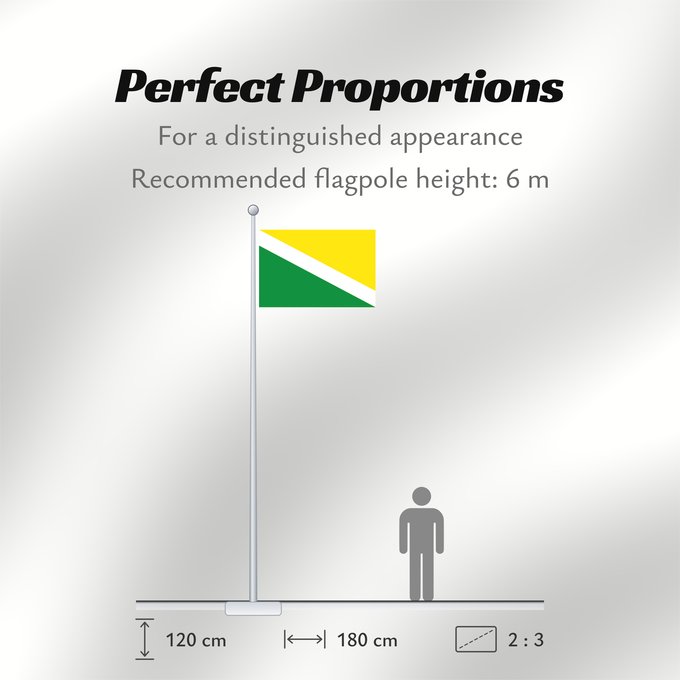 Flag Proportions: Sutamarchán Municipio de Sutamarchán según descripción de la página oficial del municipio