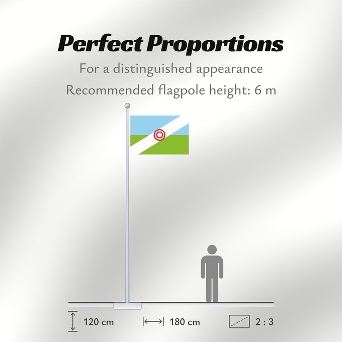 Flag Proportions: Tauramena Casanare Tauramena Municipio de Tauramena Casanare