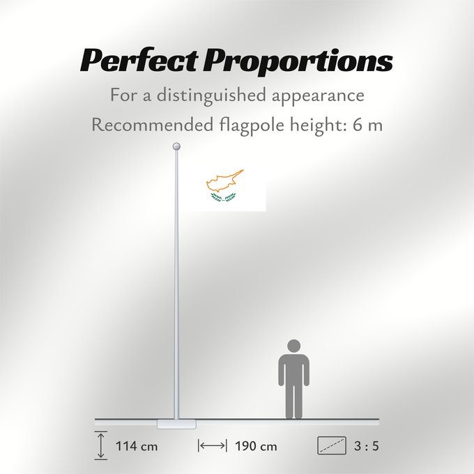 Flag Proportions: Cyprus  1960	A flag of Cyprus in 1960	Chypre (1960)	Chipre (1960)	Zypern (1960)	Cipro (1960)	Chipre em 1960