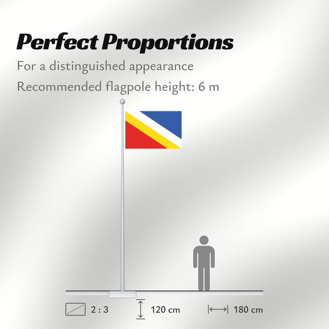 Flag Proportions: Batelov	Batelov  town in Czechia