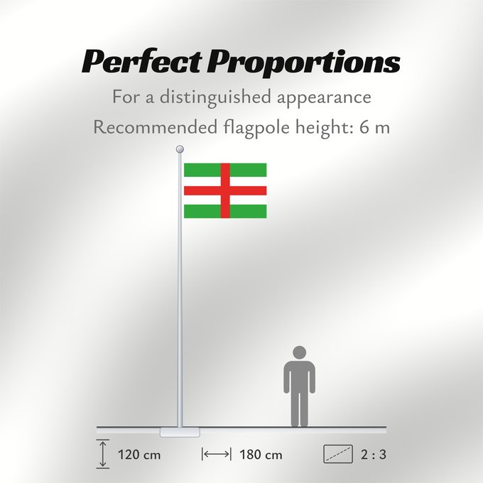 Flag Proportions: Belotin	Bělotín  village in Czechia