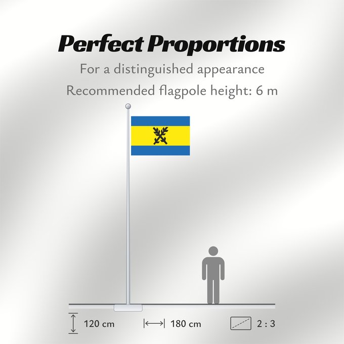 Flag Proportions: Brno-Útěchov vlajka	Brno-Útěchov	Městské části Brna-Útěchova