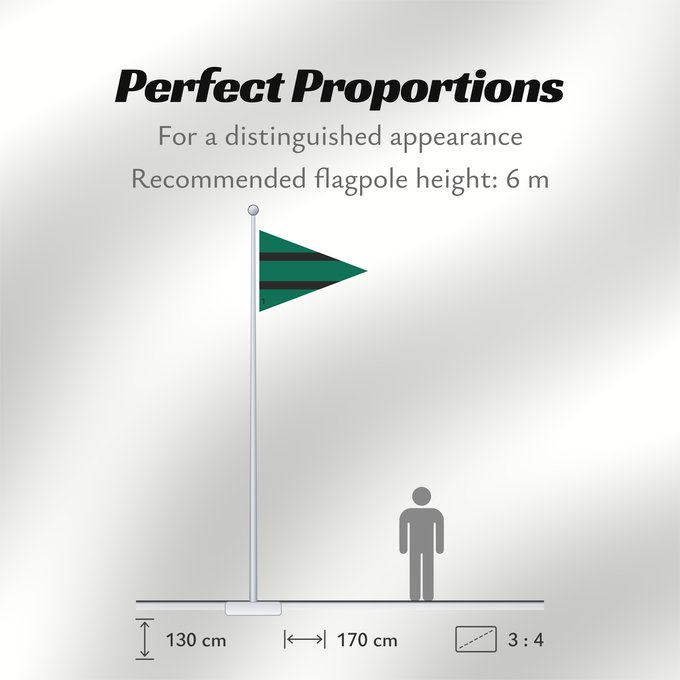 Flag Proportions: Brigadekommandeur Infanterie Bundeswehr