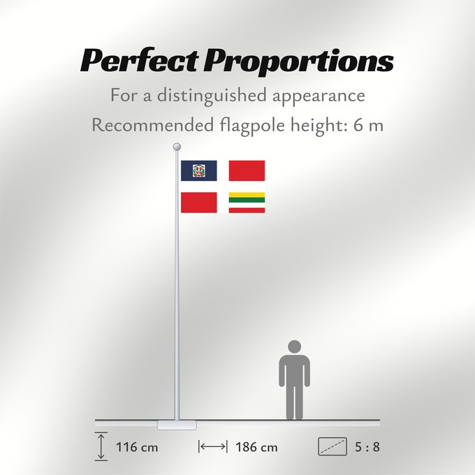Flag Proportions: Army Flag of the Dominican Republic	Ejercito dominicano- flag of the dominican army