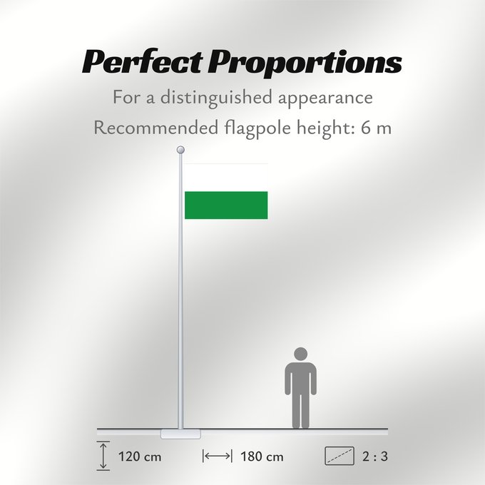 Flag Proportions: Provincia Esmeraldas Esmeraldas Province Province d'Esmeraldas Provincia de Esmeraldas Provinz Esmeraldas Provincia di Esmeraldas