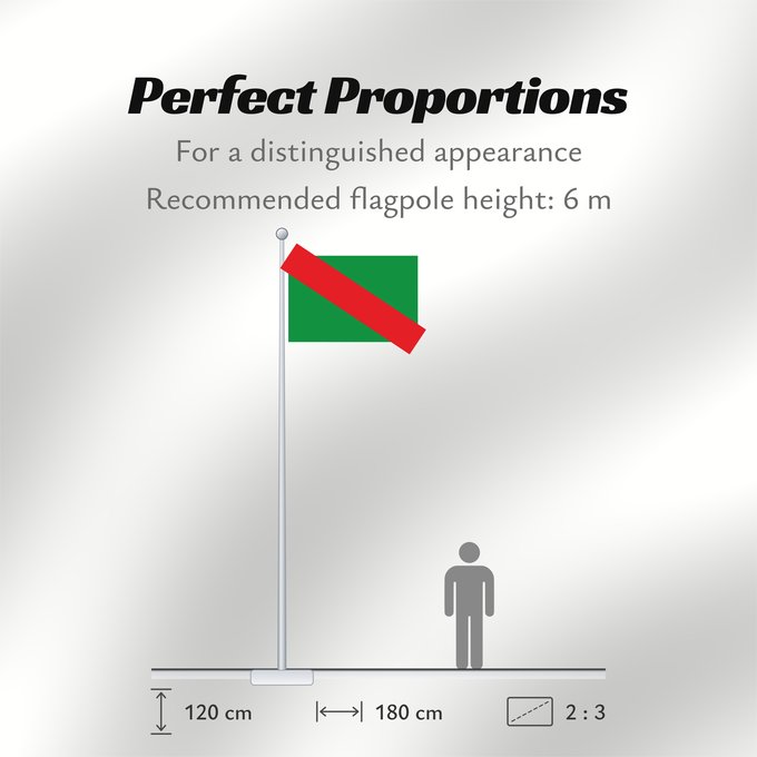 Flag Proportions: La Calahorra Spain La Calahorra, in Granada province, Spain La Calahorra Es de paño rectangular
