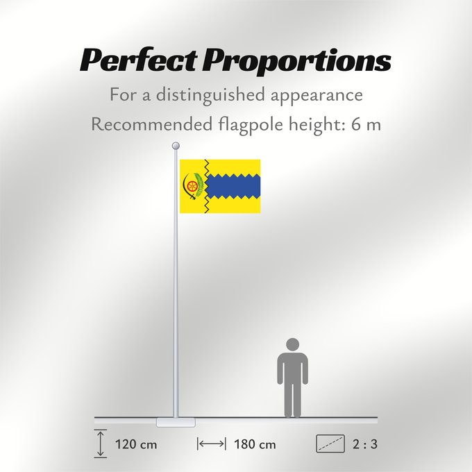 Flag Proportions: Lagata Lagata-Zaragoza-Spain Lagata-Zaragoza