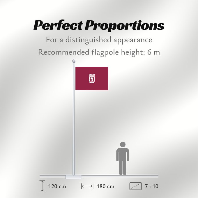Flag Proportions: Madrid