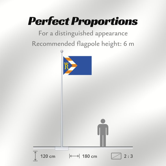 Flag Proportions: Retascón Retascón - Zaragoza - Spain Retascón - Zaragoza - España