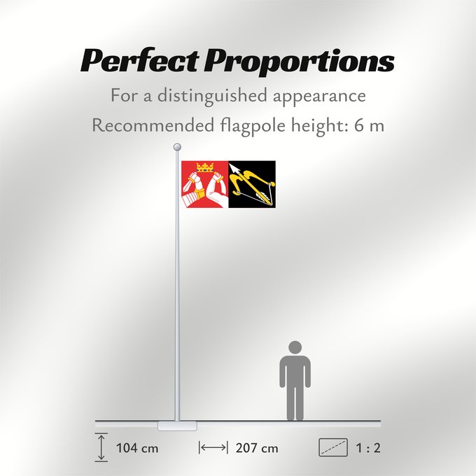 Flag Proportions: Itä-Suomen lääni