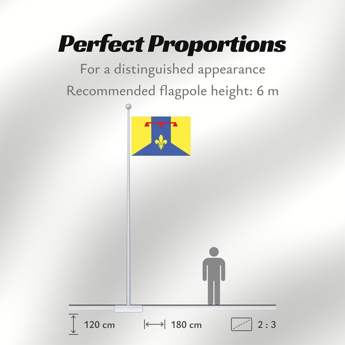 Flag Proportions: Fr département Bouches-du-Rhône Bouches-du-Rhône Département des Bouches-du-Rhône