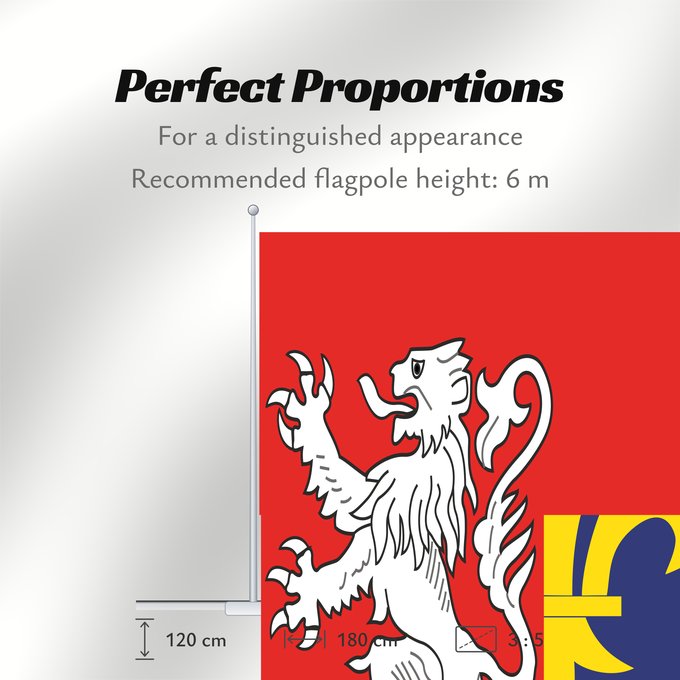 Flag Proportions: Maine province Region Maine in France Région Maine en France Maine (provincia) Maine (Provinz)