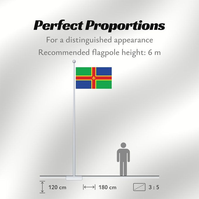 Flag Proportions: Lincolnshire Lincolnshire county