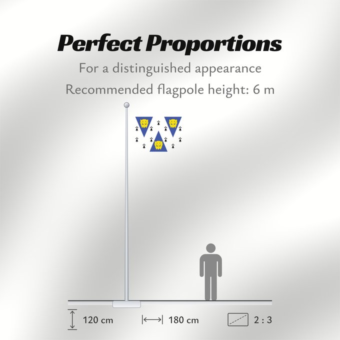 Flag Proportions: Shropshire