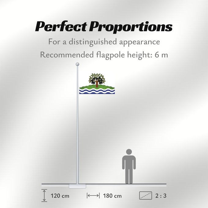 Flag Proportions: Worcestershire