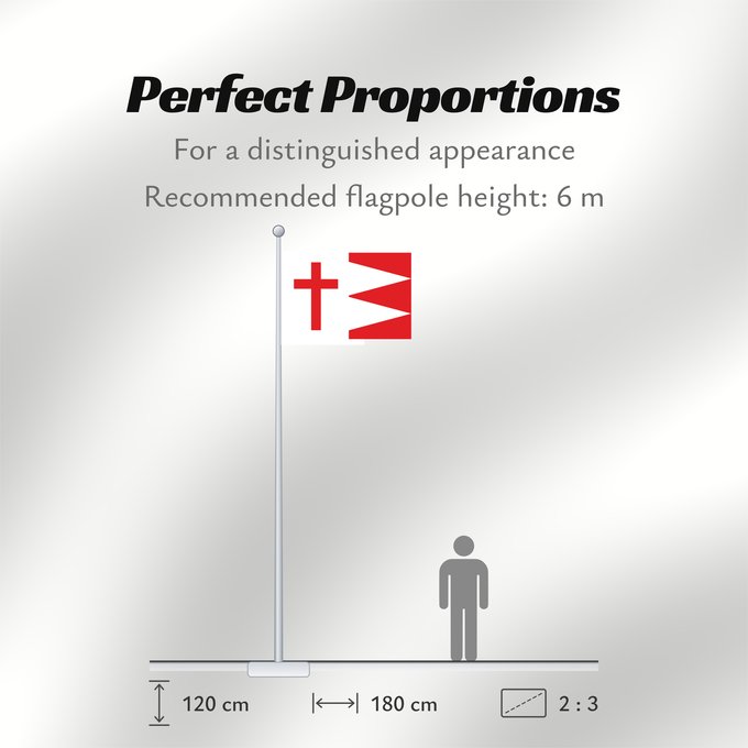 Flag Proportions: Kazbegi	KAZBEGI