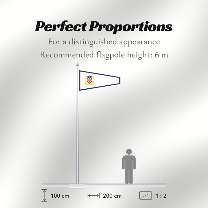 Flag Proportions: Plamenac zapovjednika divizijuna ratnih brodova