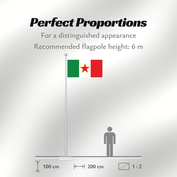 Flag Proportions: SFR Yugoslav Italian Minority Image by User R-41 of the former Yugoslav Italian minority flag Minorité italienne yougoslave (ancienne) Minoría italiana yugoslava (anterior) Jugoslawische italienische Minderheit (ehemalig) Minoranza italiana jugoslava (ex)
