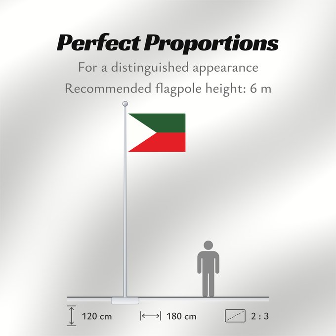 Flag Proportions: Kashmir independent