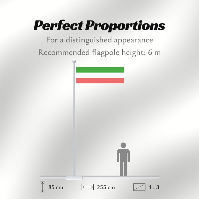 Flag Proportions: Persia  1907	Persia  Iran  at 1905-1910