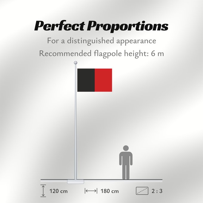 Flag Proportions: Aosta, Aoste