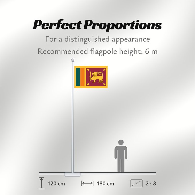 Flag Proportions: Sri Lanka	Sri Lankas	Sri Lanki	শ্রীলঙ্কার জাতীয় পতাকা	Sri-Lanko	Флаг Шри-Ланки	श्रीलङ्का ध्वज	ශ්‍රී ලංකාවේ ජාතික කොඩිය	இலங்கையின் தேசியக்கொடி	Stän Sri-Lankäna