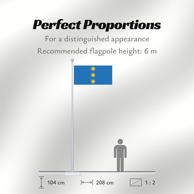 Flag Proportions: Stopiņu novads Stopiņi Municipality, Latvia Municipalité de Stopiņi Municipio de Stopiņi Bezirks Stopiņi, Lettland Municipalità di Stopiņi Stopiņu novada karogs Флаг Стопиньского края