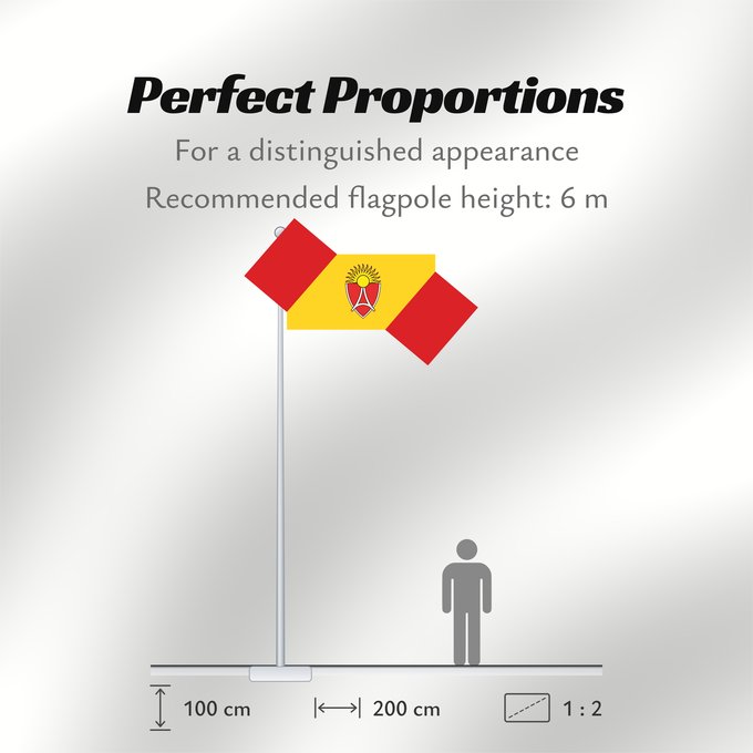 Flag Proportions: Aerodrom Municipality, North Macedonia	The old flag of Aerodrom Municipality	Aerodrom (jusqu'en 2012)	Aerodrom (hasta 2012)	Aerodrom (bis 2012)	Aerodrom (fino al 2012)	Старо знаме на Општина Аеродром