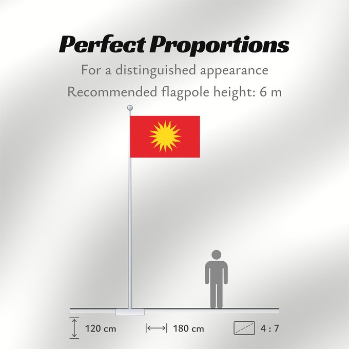 Flag Proportions: Proposal of Macedonia - 4	One of the four flag proposals for a new flag of Macedonia  1995	Macédoine (proposition 4) (1995)	Macedonia (propuesta 4) (1995)	Nordmazedonien (Vorschlag 4) (1995)	Macedonia (proposta 4) (1995)	Едно од четирите предлог-знамиња