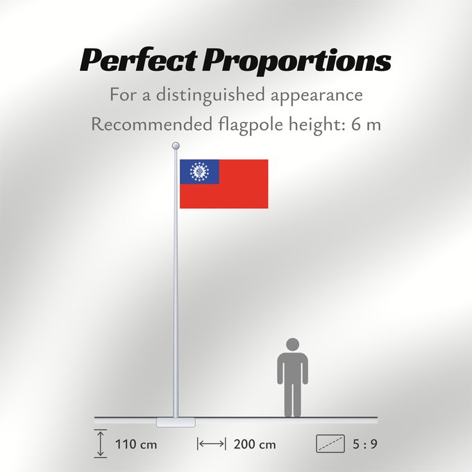 Flag Proportions: Myanmar 1974–2010 Myanmar Burma from 1974-2010 Birmanie 1974-2010 Myanmar (1974–2010) Myanmar Birmania 1974-2010 Mianmar 1974-2010 মায়ানমারের জাতীয় পতাকা মায়ানমারর ফিরালহান 1974-2010 Σημαία της Μιανμάρ 1974-2010 Mjanmao 1974-2010 म्यान्मार का