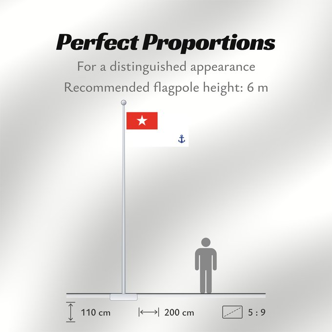 Flag Proportions: Naval Ensign of Myanmar