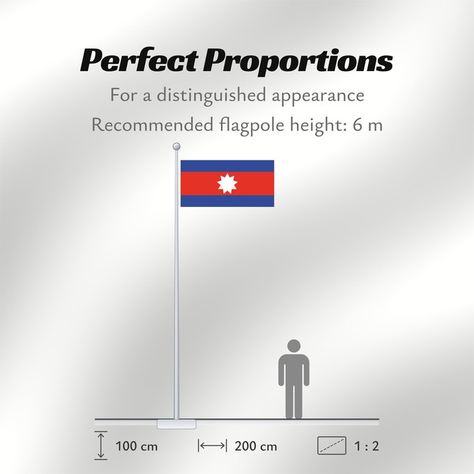 Flag Proportions: Wa Cambodia