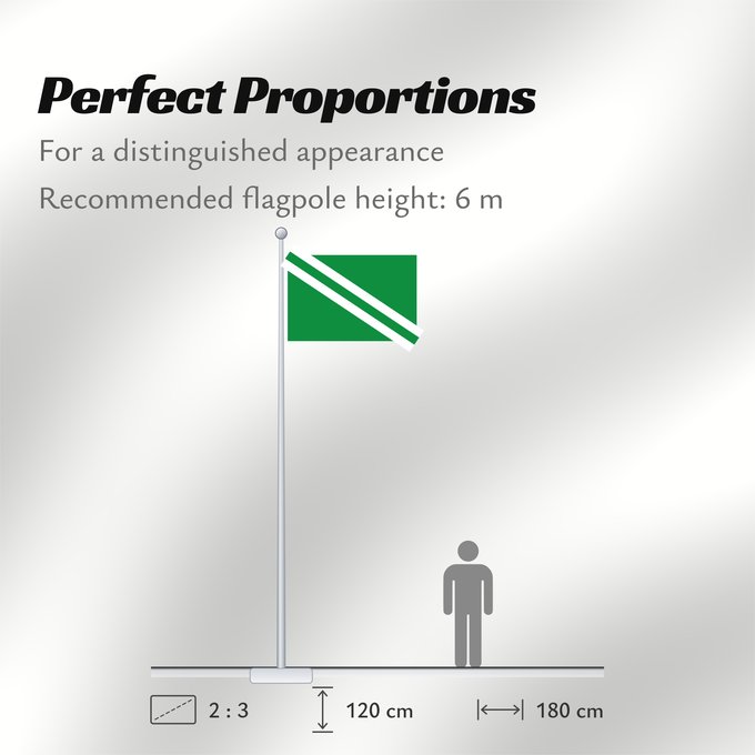 Flag Proportions: Msida	Town of Msida, Malta