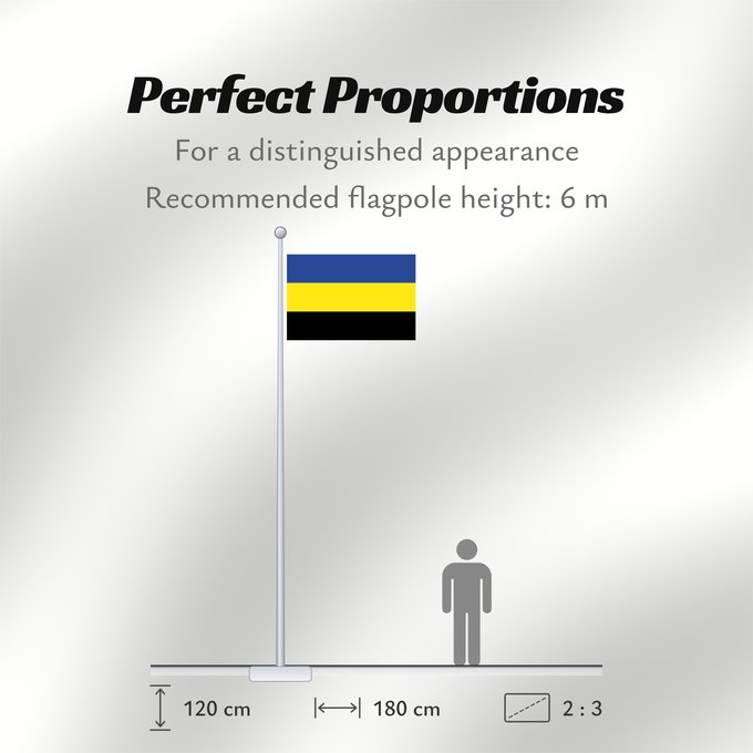 Flag Proportions: Gelderland	Province of Gelderland in the Netherlands	Güeldres	Gelderland 