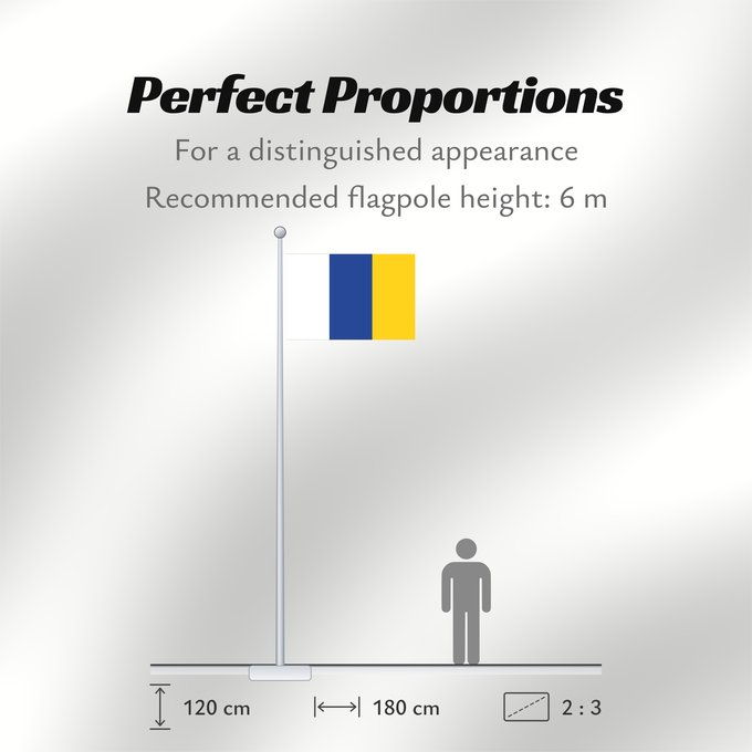 Flag Proportions: Doetinchem Dutch municipality of Doetinchem