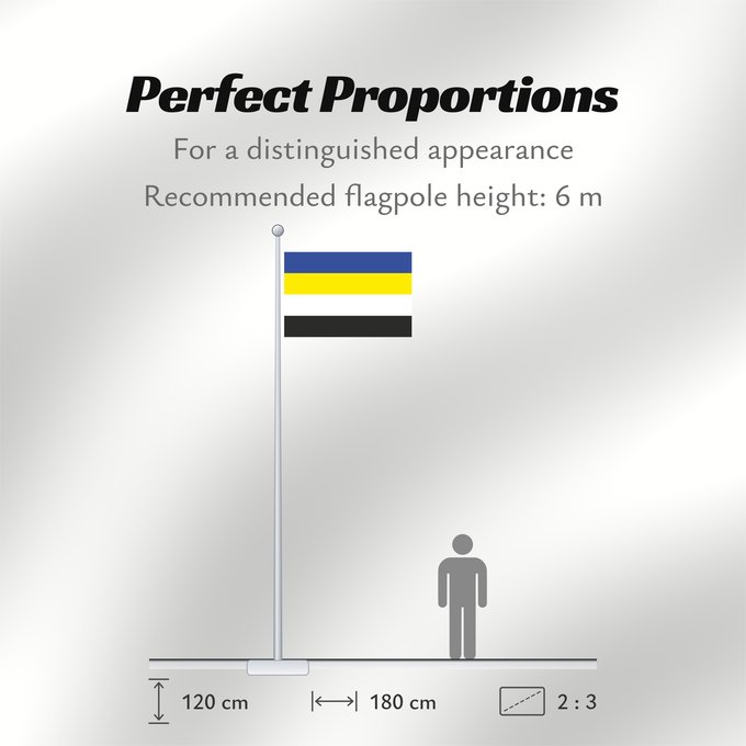 Flag Proportions: Engelen Engelen (former municipality) Engelen (ancienne municipalité) Engelen (municipio anterior) Engelen (ehemalige Gemeinde) Engelen (ex comune) Engelen former Dutch municipality , 1960-