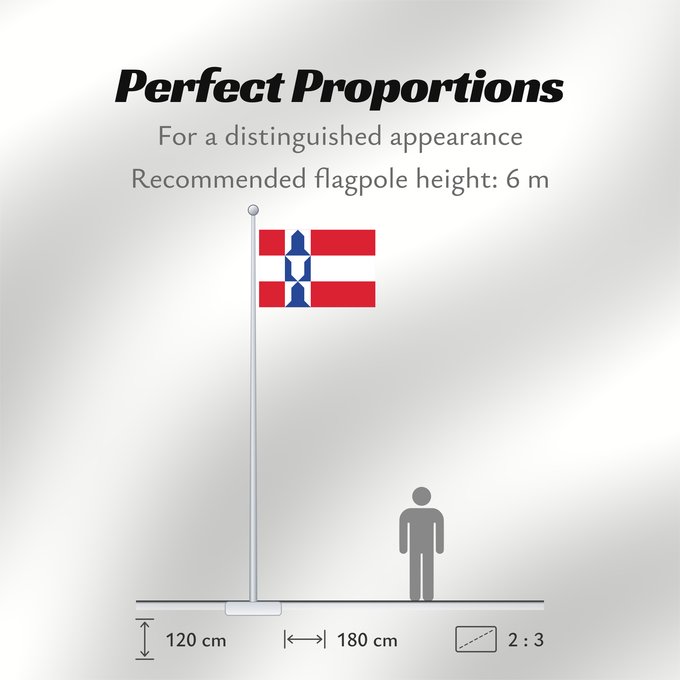 Flag Proportions: Houten Houten, Utrecht, the Netherlands Houten, Utrecht, les Pays-Bas Houten, Utrecht, Nederland